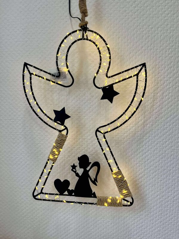 Suspension ange lumineux