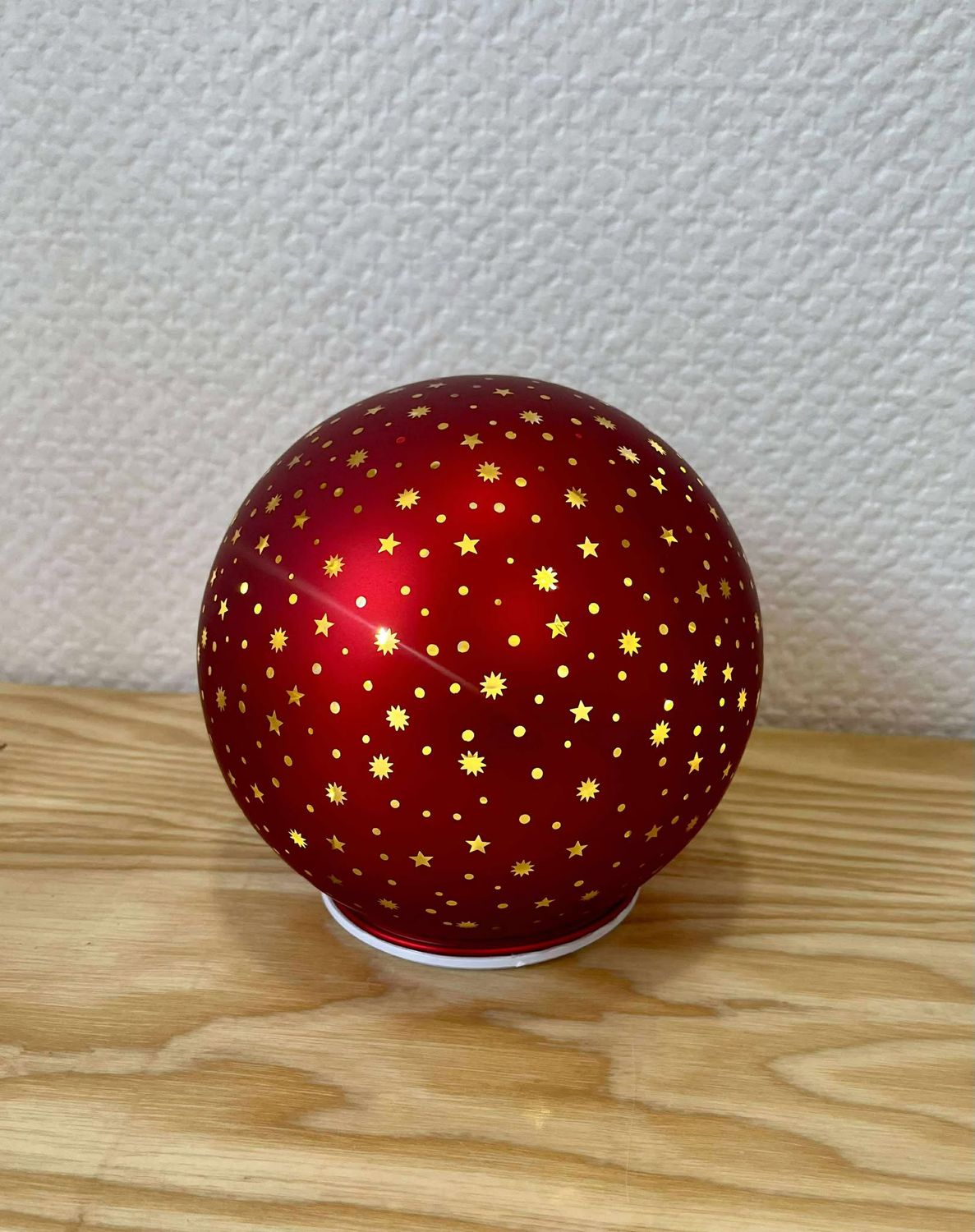Boule led tournante