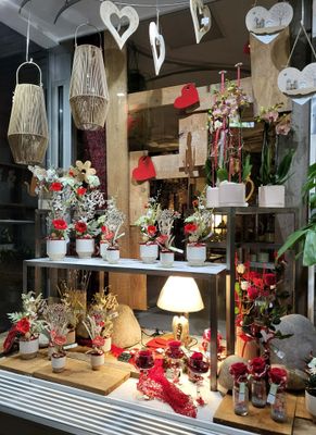 Vitrine Fête des Mamans