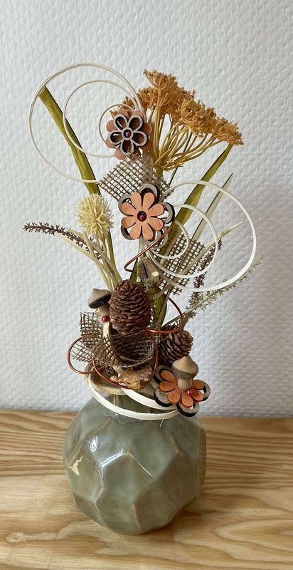 Composition sec et soie