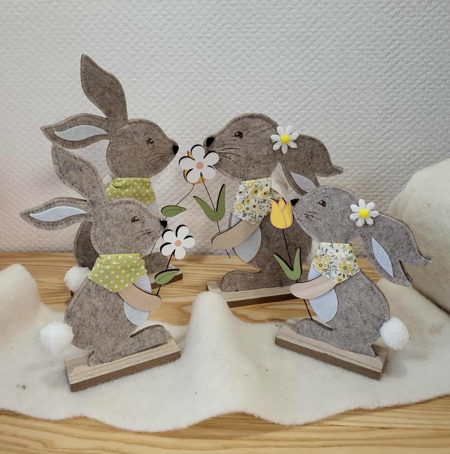 Lapin en feutrine petit modèle