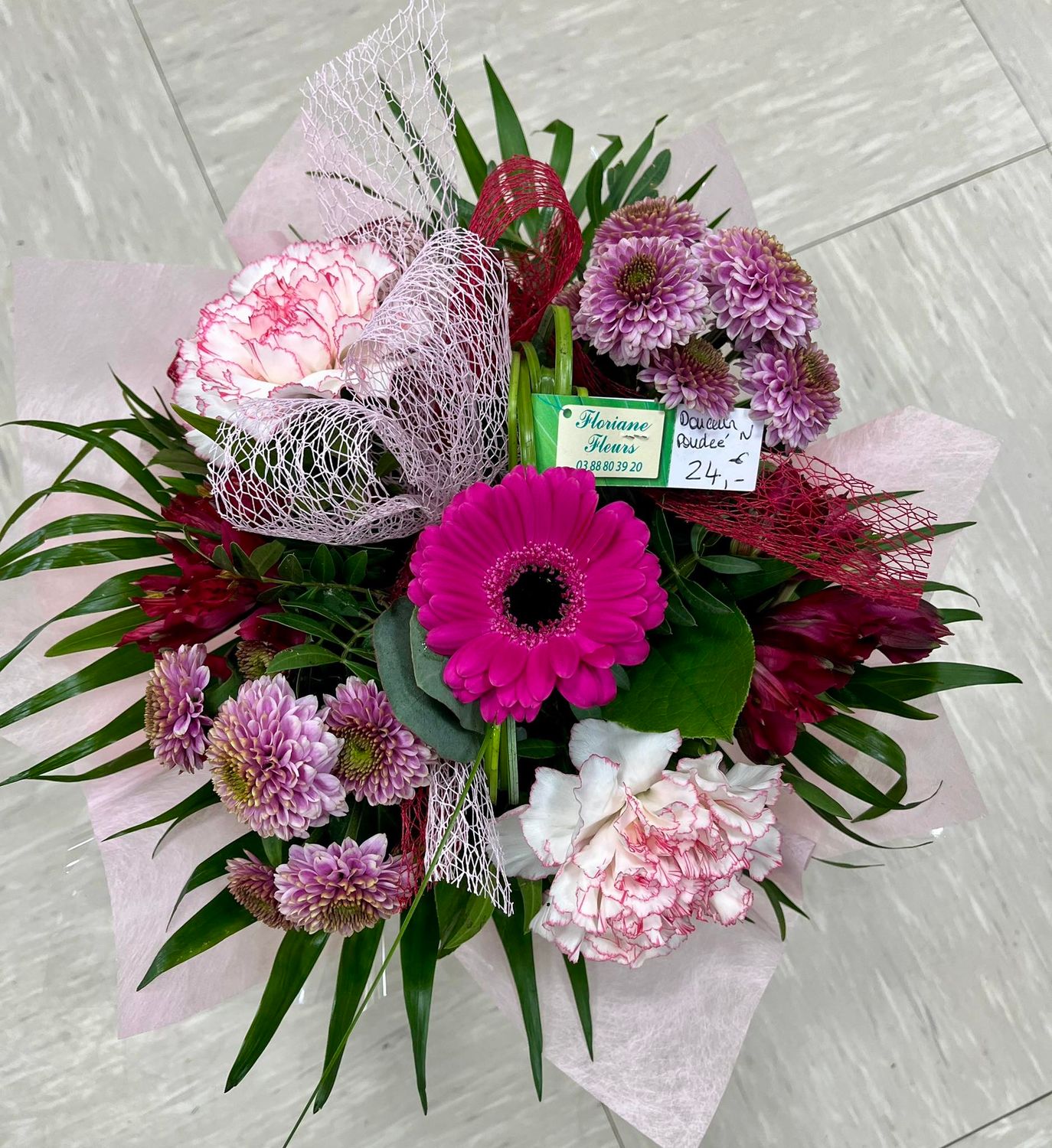 Bouquet Douceur Poudrée petit modèle