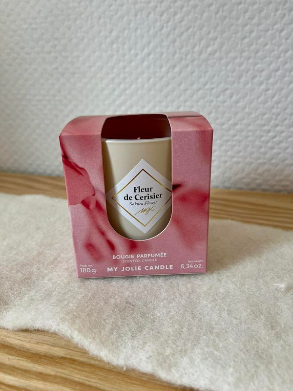 Bougie parfumée  Fleur de Cerisier 180g