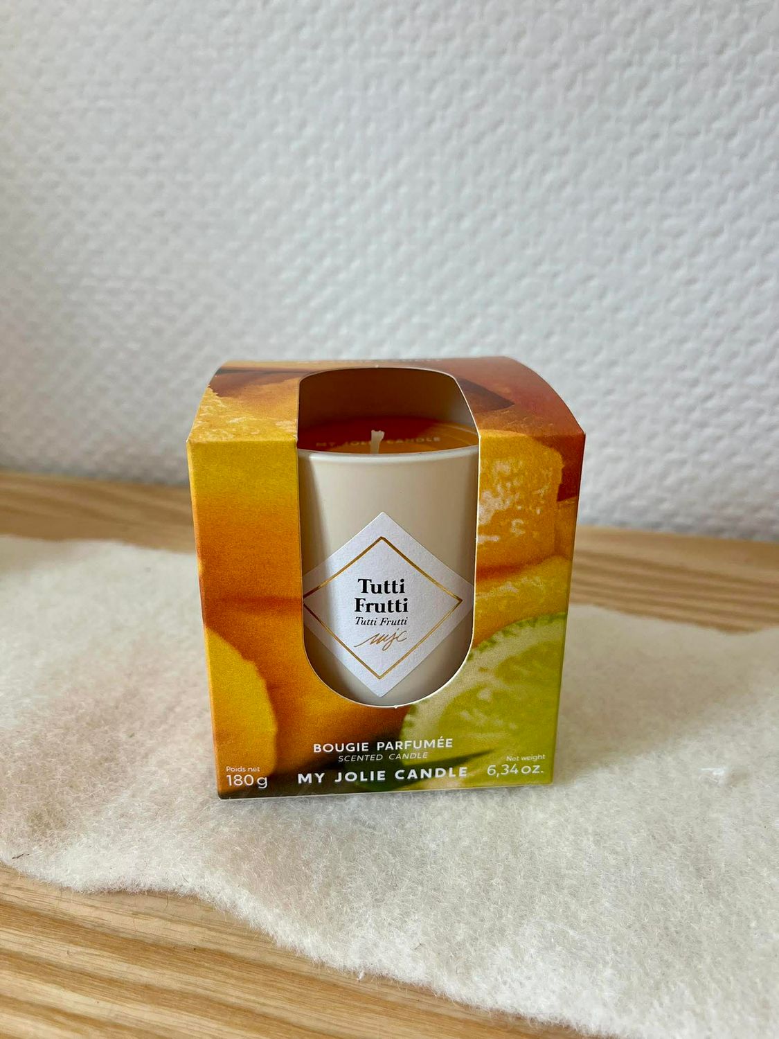 Bougie parfumée Tutti frutti  180g