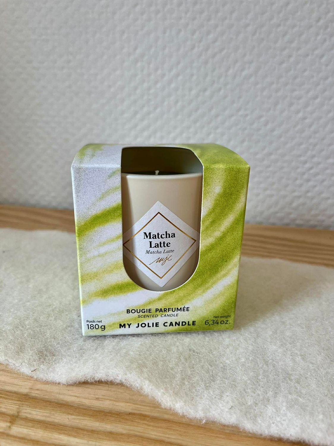 Bougie parfumée Matcha Latte 180g