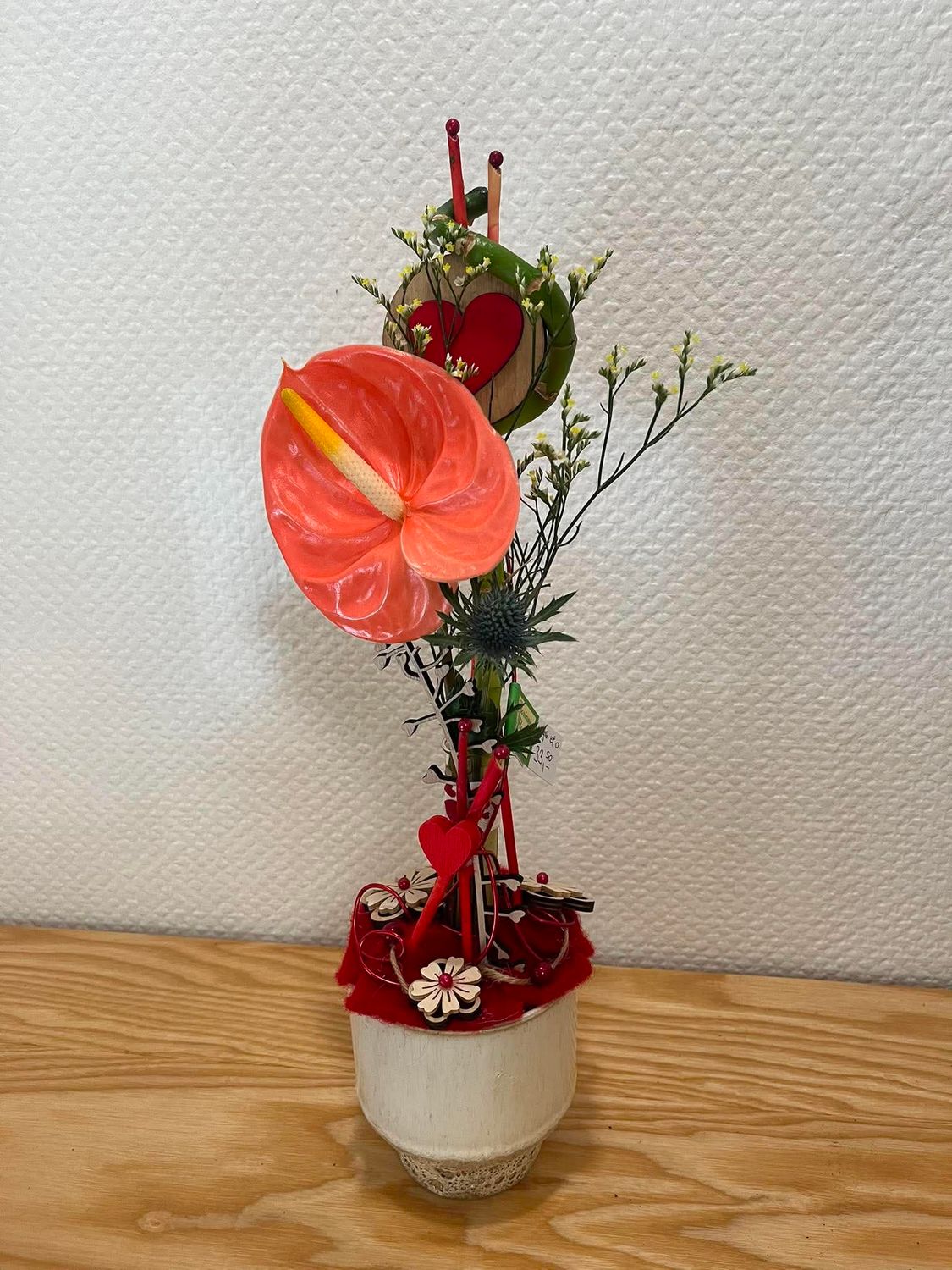 Composition de fleurs spéciale fête des mères petit modèle