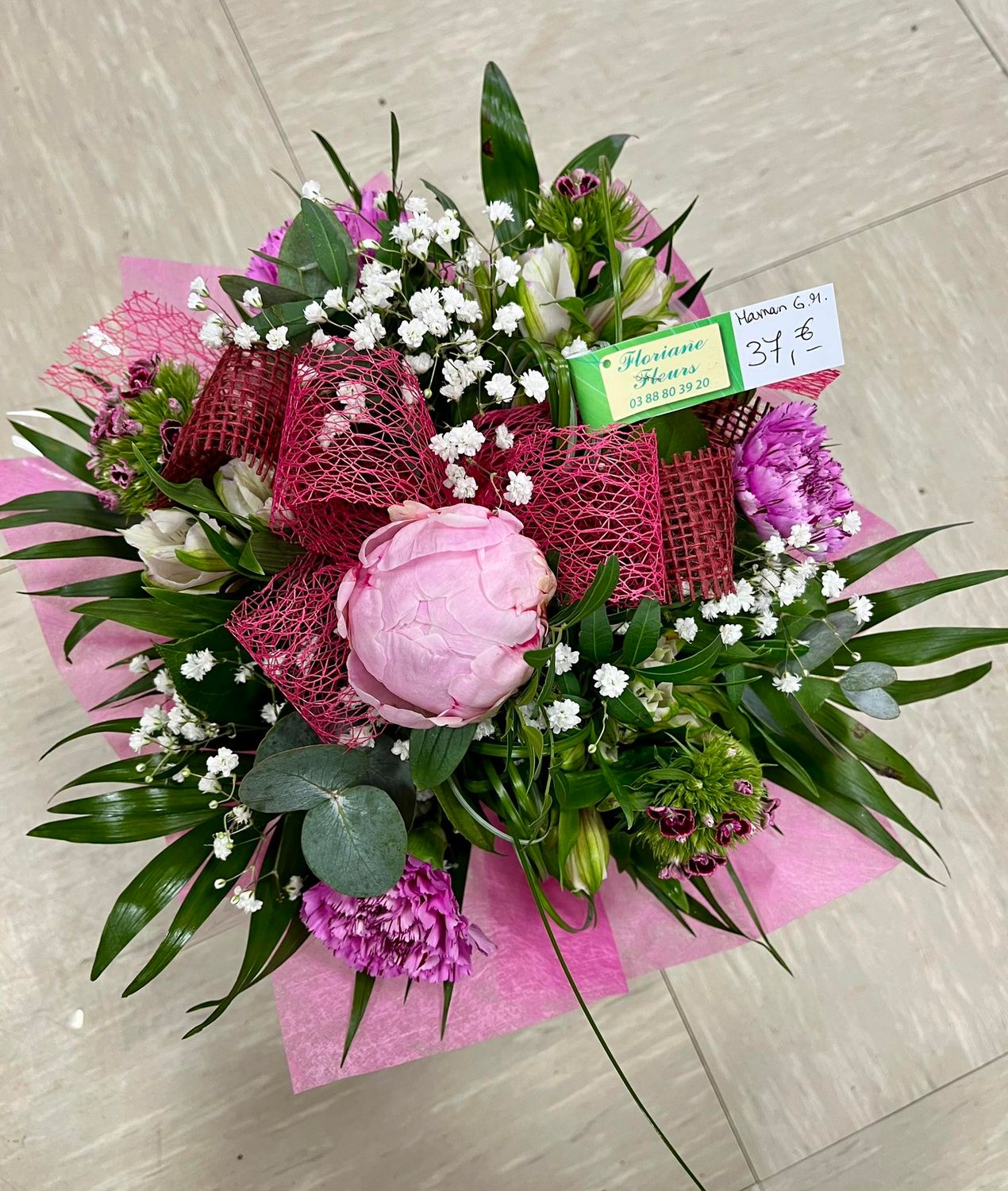 Bouquet Maman grand modèle