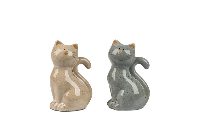 Chat 11cm porcelaine