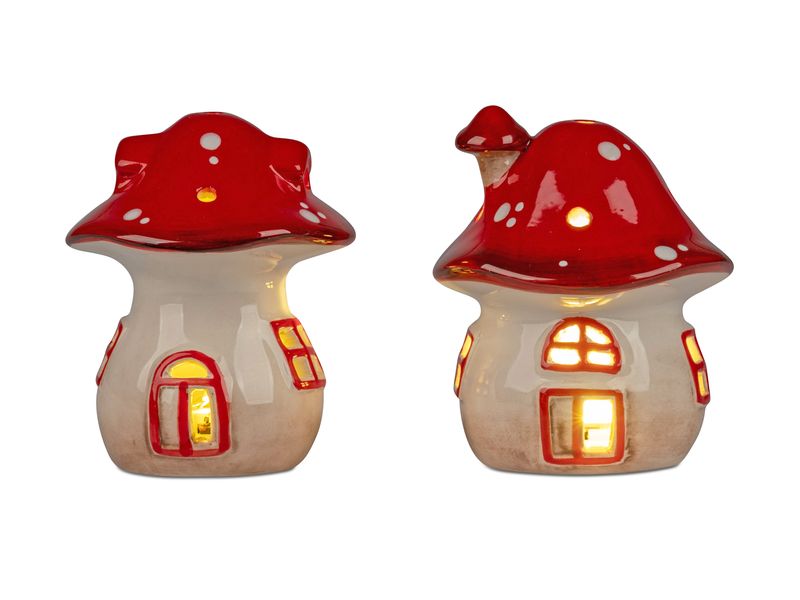 Champignons lumière (pile non comprise)11cm