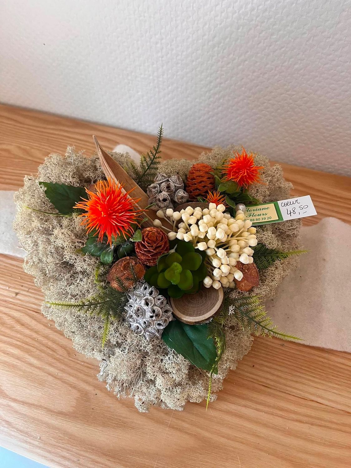 Mousse d’Islande moyen modèle orange