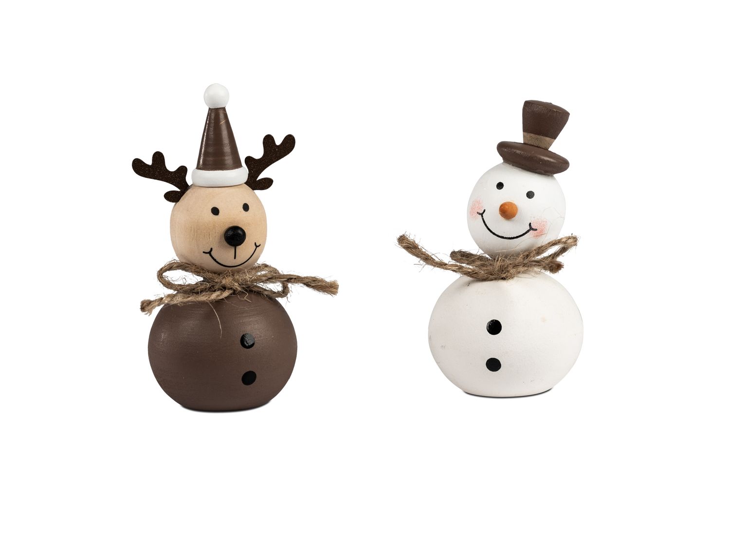 Sujet bonhomme en bois 8 cm