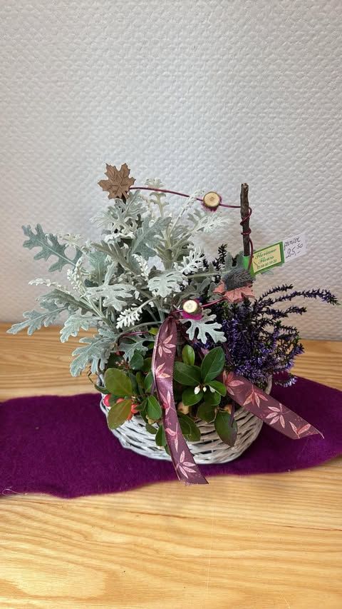 Panier planté