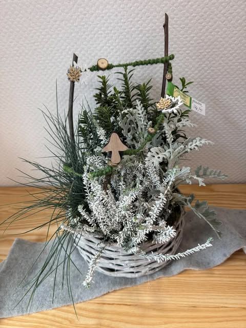 Panier planté