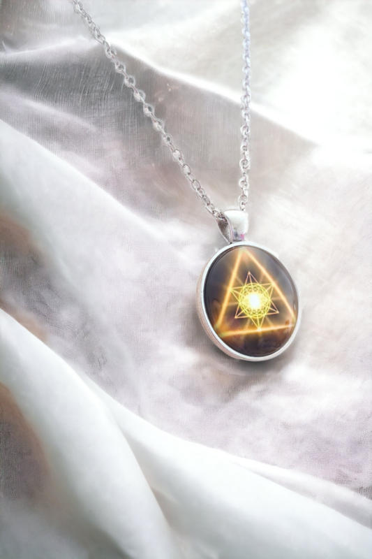 Pendentif Géométrie Sacrée - modèle 3