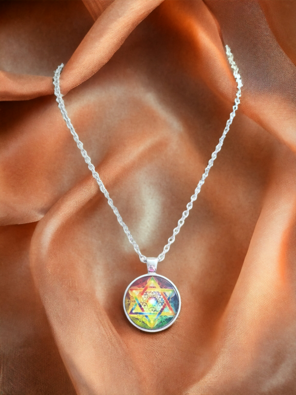 Pendentif Géométrie Sacrée - modèle 7