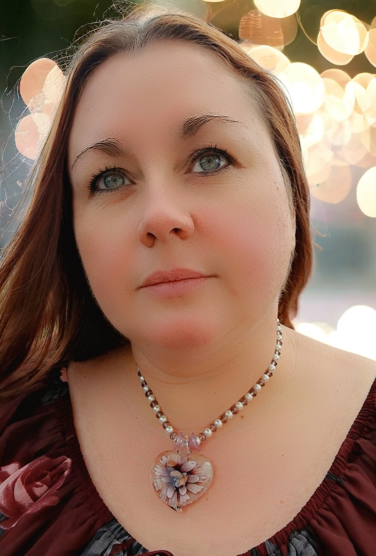 Collier Ras de Cou Coeur de Verre Violet, bijoux haute fantaisie, pièce unique