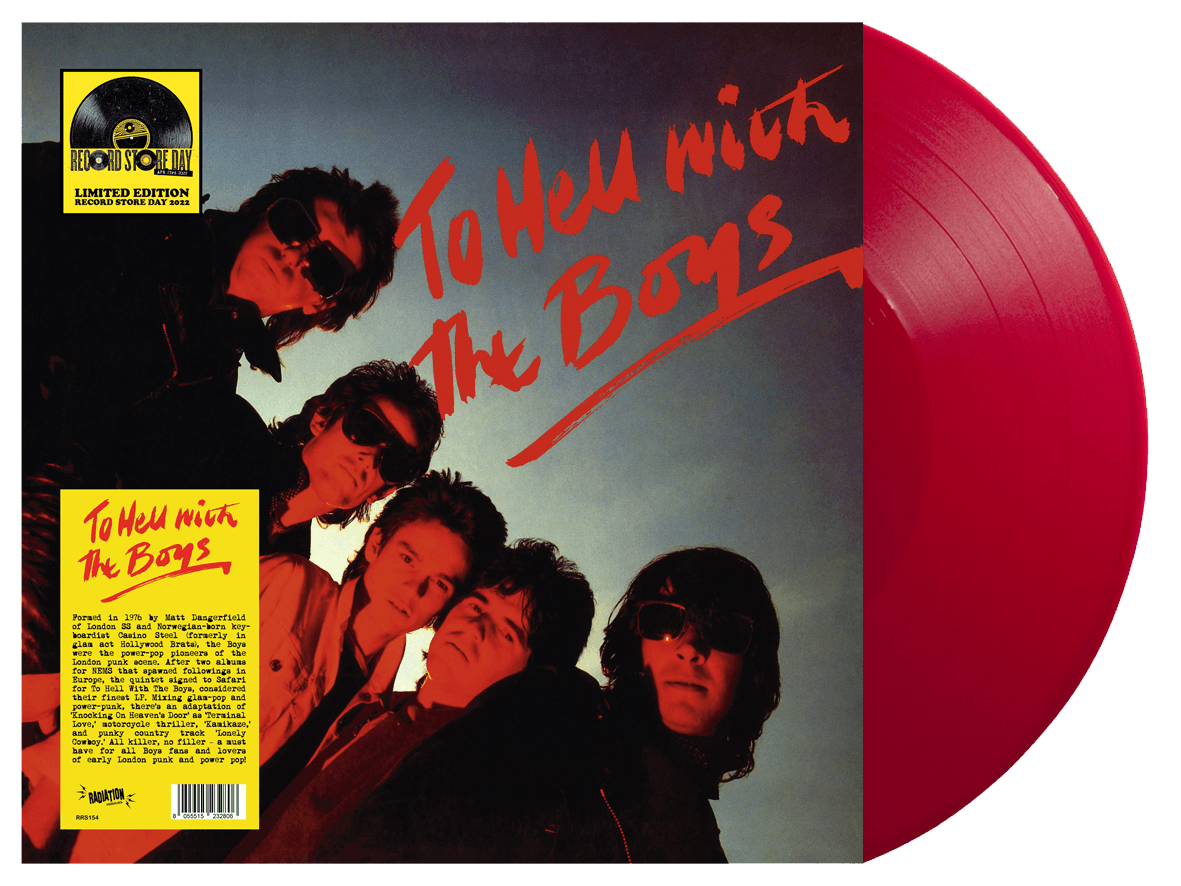 To Hell With The Boys - Red Vinyl
RSD 2022