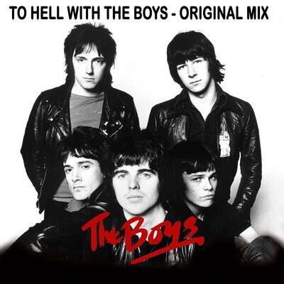 To Hell With The Boys - Original Mix 12" Black vinyl