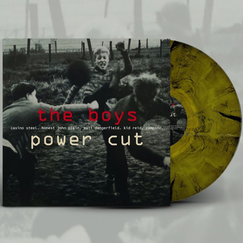 "Power Cut" 2024 Limited Edition Yellow & Black Marbled vinyl