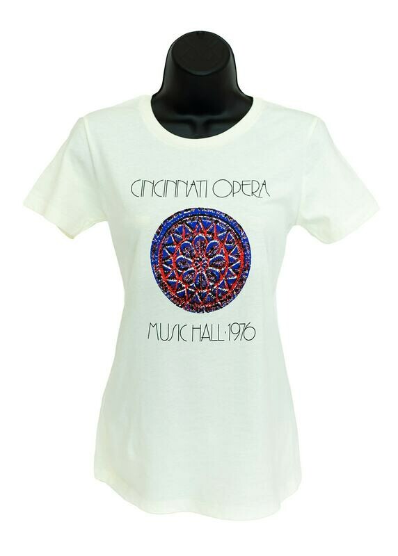 Rose Window Vintage Poster T-Shirt