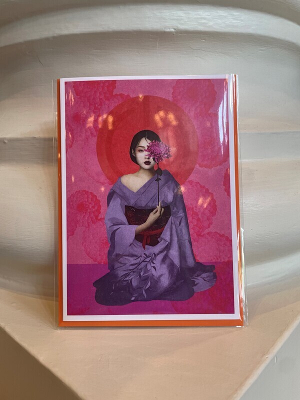 Card &amp; Envelope - Madame Butterfly