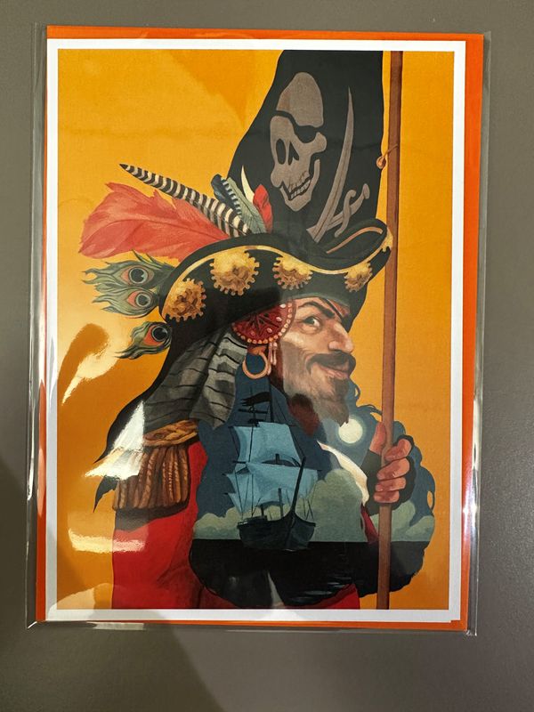 Card &amp; Envelope-The Pirates of Penzance