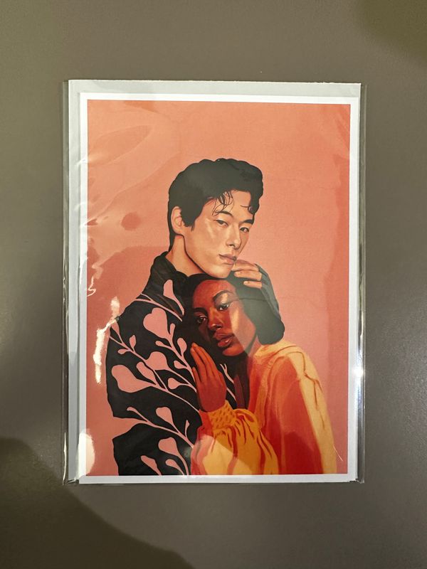 Card &amp; Envelope-Rome and Juliet