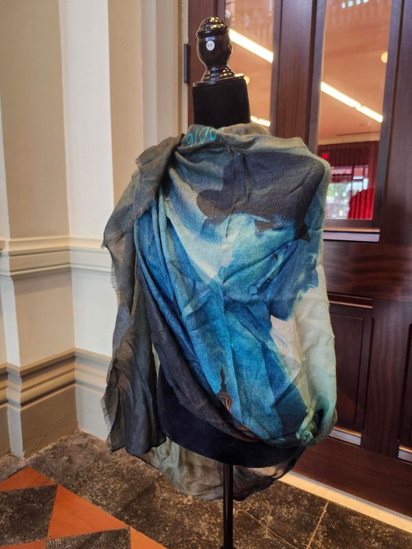 Cashmere Fellow Travelers Scarf