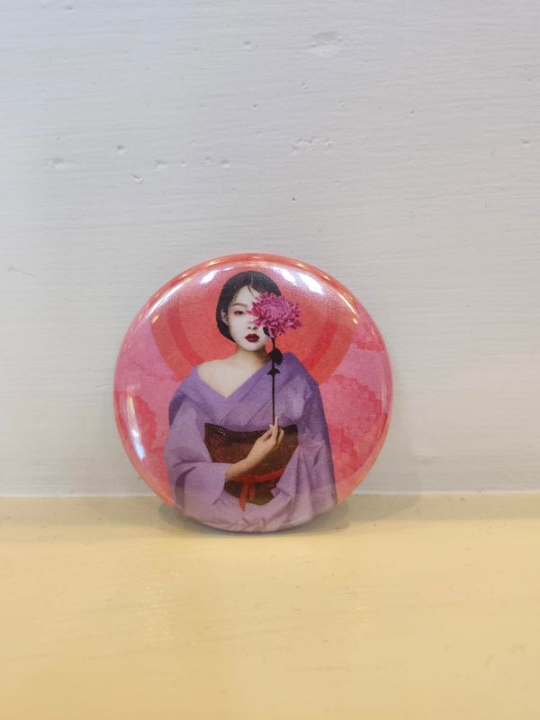 Madame Butterfly Magnet