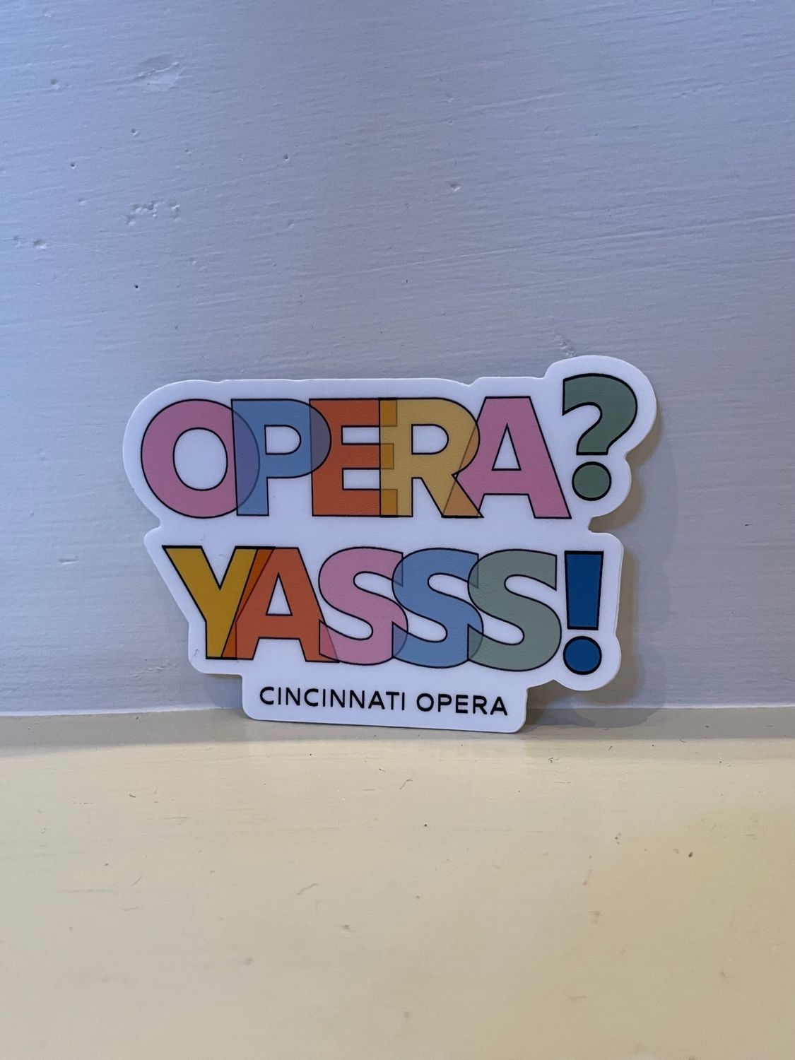 Opera? Yasss! Sticker