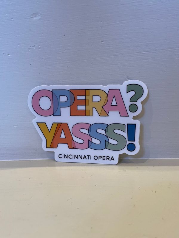 Opera? Yasss! Sticker