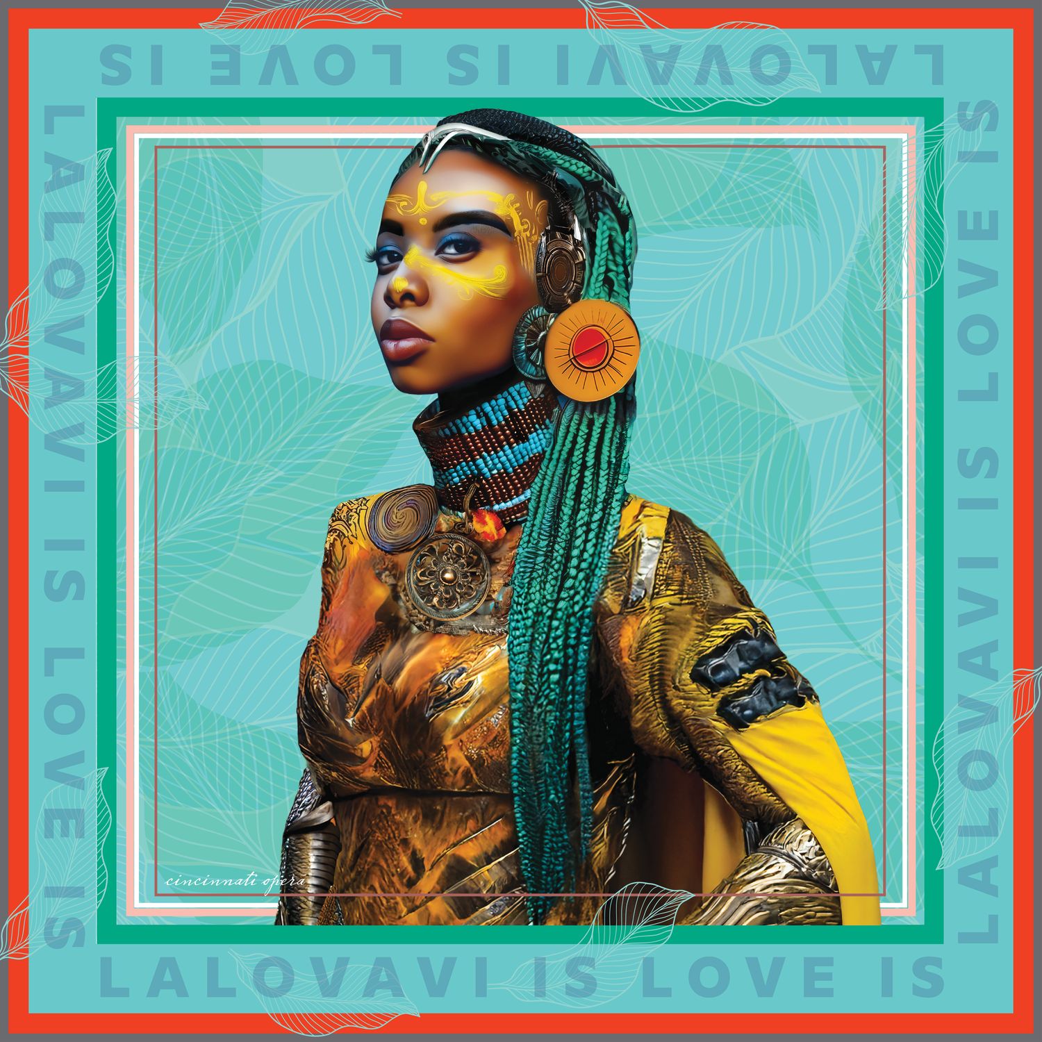 2026 Season Lalovavi Scarf Silk