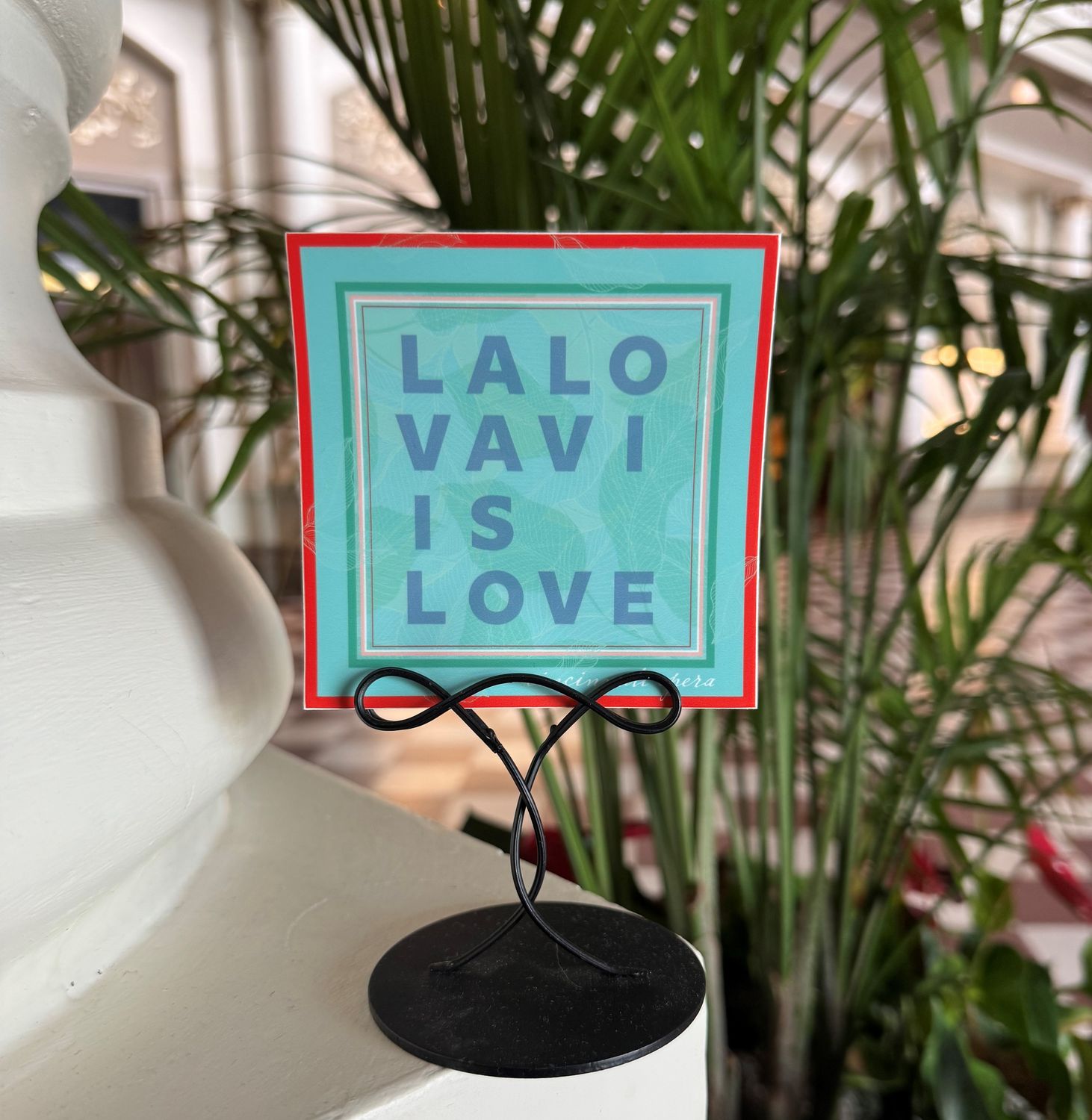 Lalovavi is Love Sticker