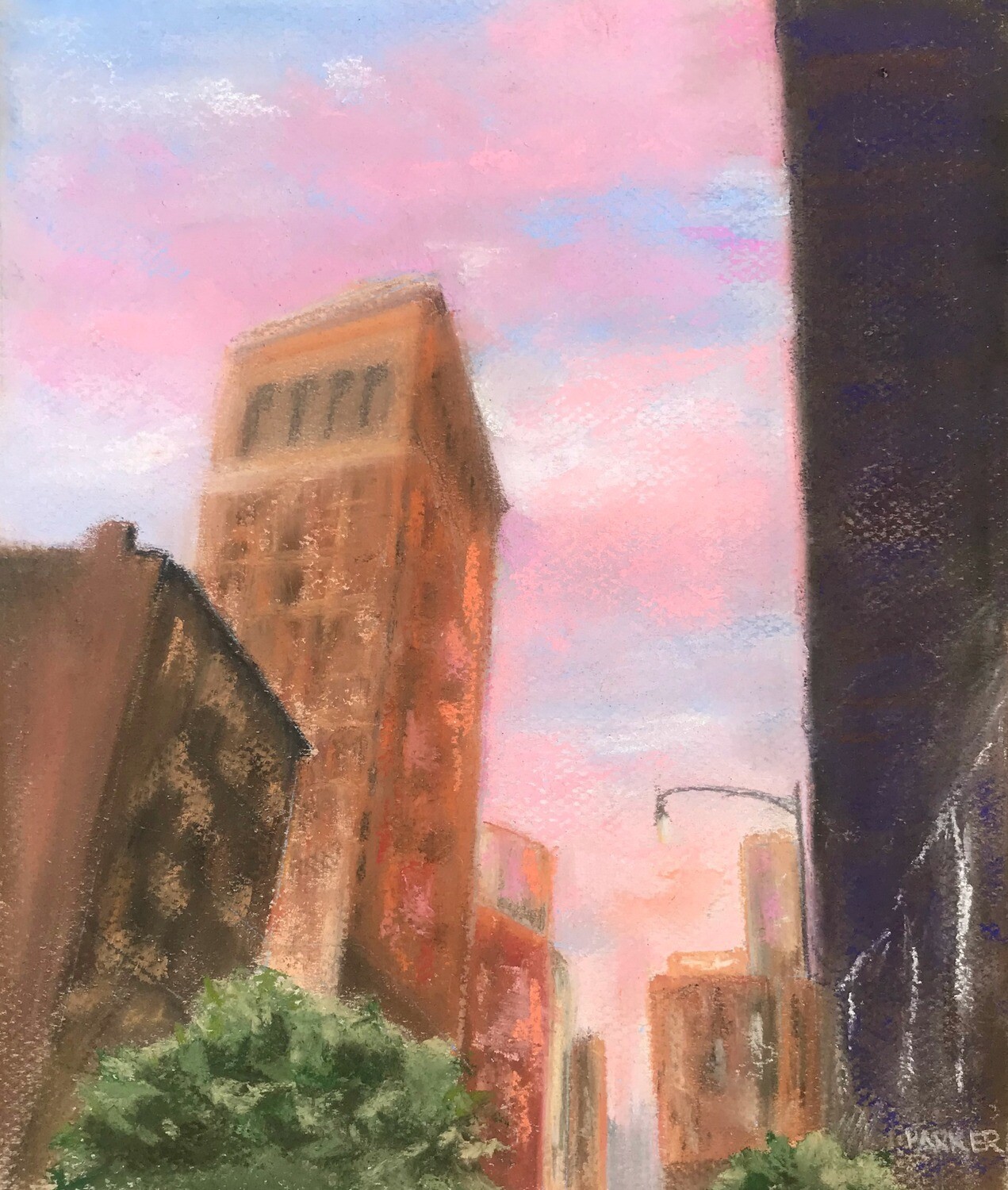 “City at Dusk” “City at Dusk”