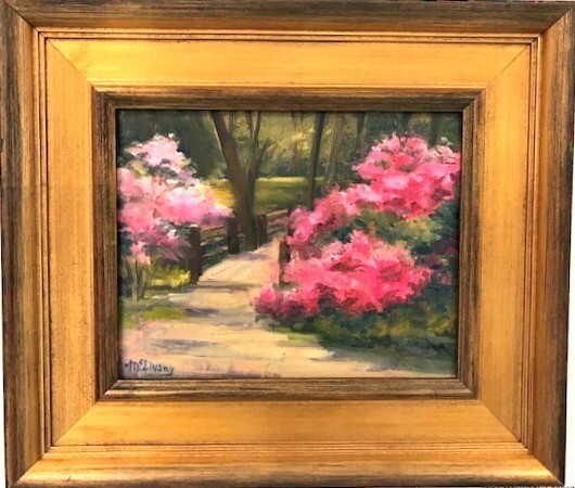 Azaleas By the Footbridge Azaleas By the Footbridge