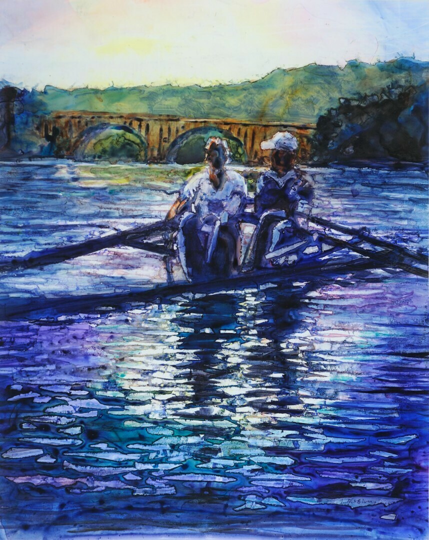 Rowing on the Potomac Rowing on the Potomac