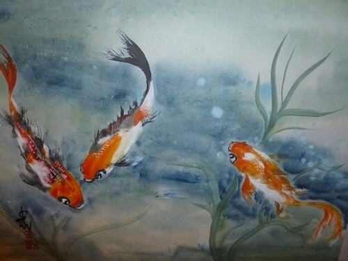 Three Koi Three Koi