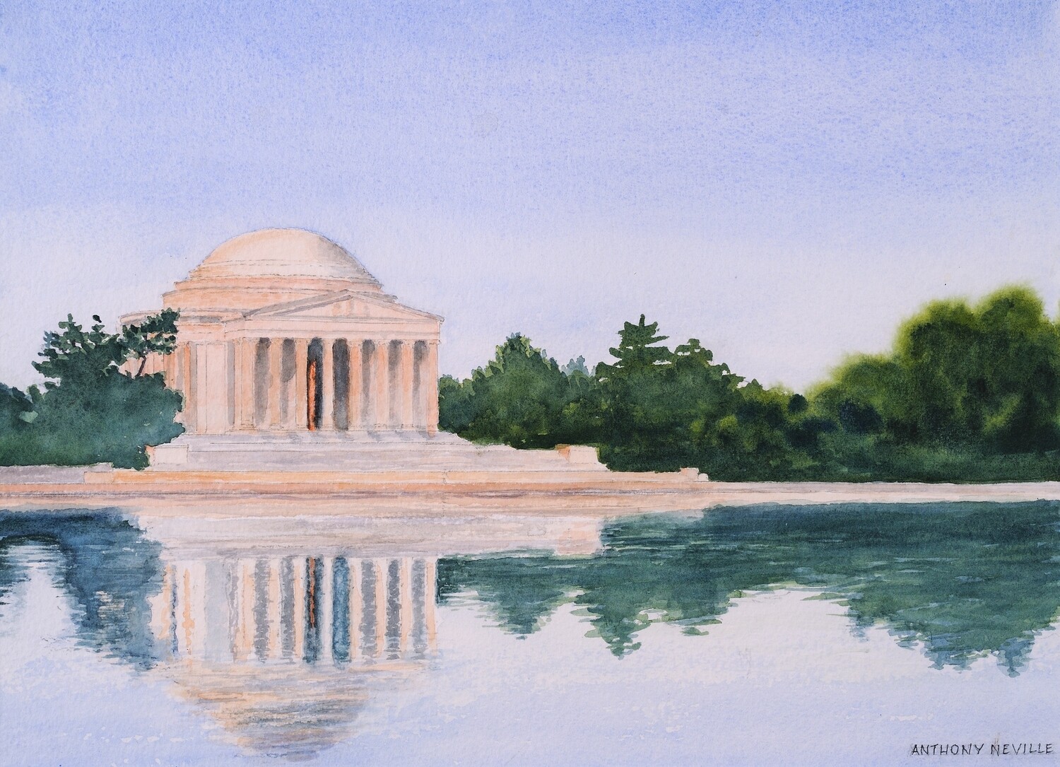 Jefferson Monument at Dawn Jefferson Monument at Dawn