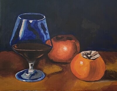Snifter with Orange