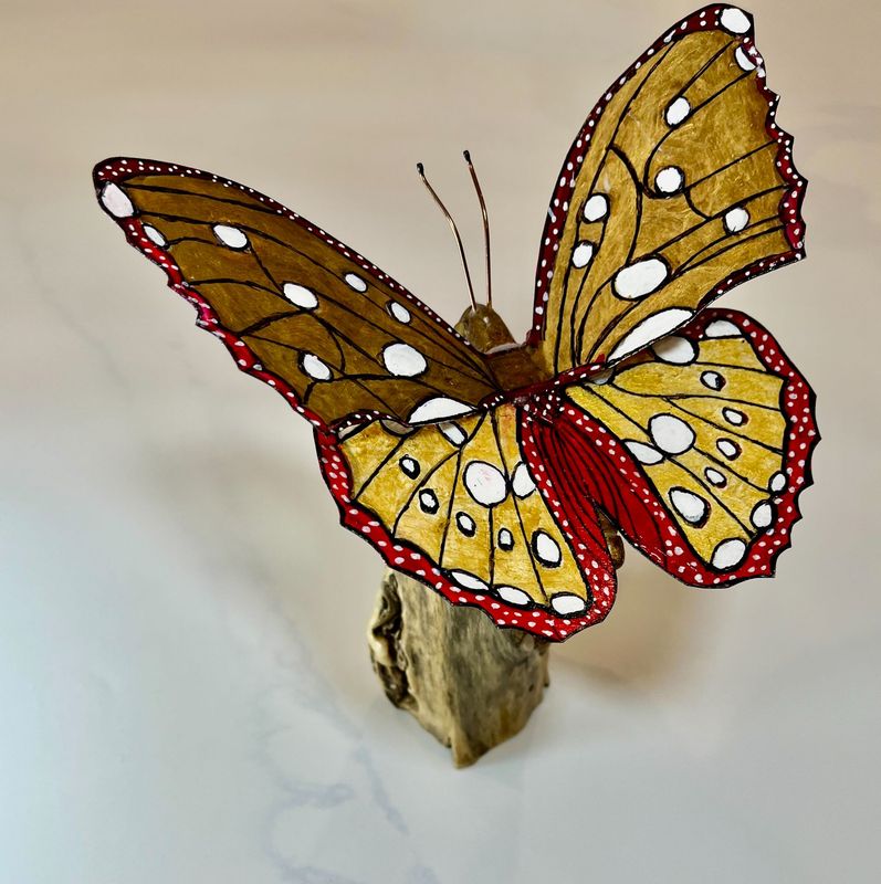 Single Wings Upon Wood