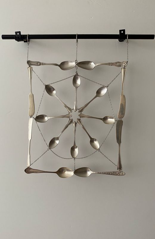 Silverplate Spoon Starburst Silverplate Spoon Starburst
