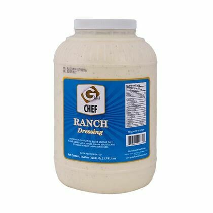 1 Gallon of Dressing Ranch Chef's Choice 1 Gallon of Dressing Ranch Chef's Choice