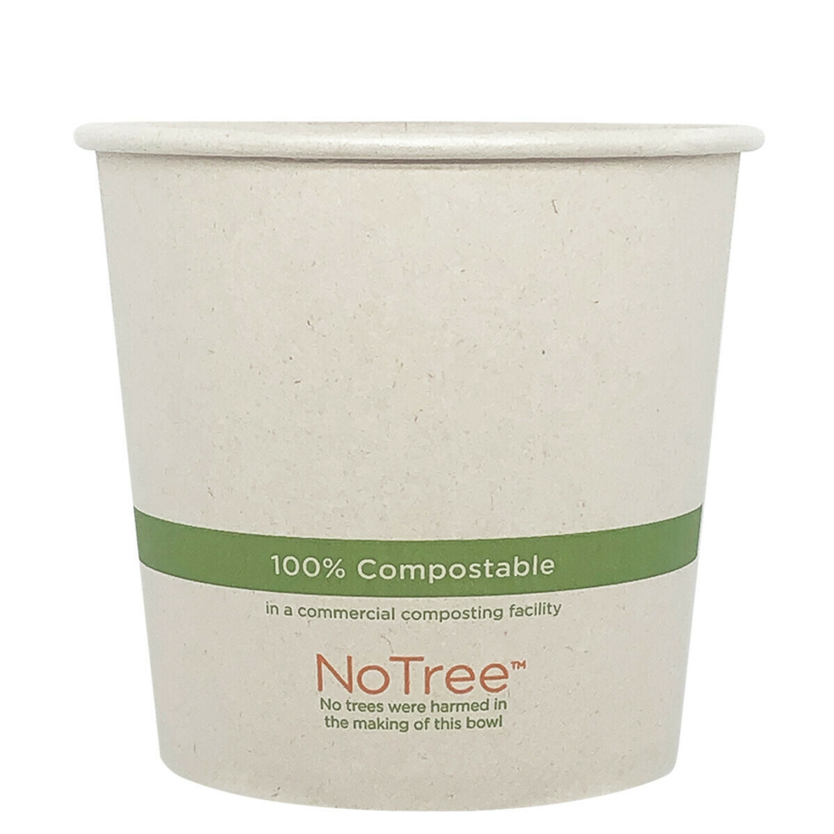 Case of 500 Units or Pack of 50 Units of Paper Bowl NoTree 24 oz Case of 500 Units or Pack of 50 Units of Paper Bowl NoTree 24 oz