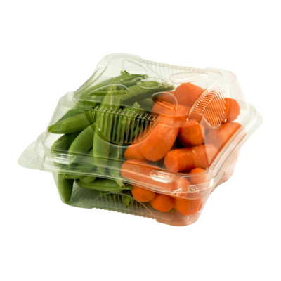 Case of 250 Hinged Clamshell 6x6x3 Case of 250 Hinged Clamshell 6x6x3