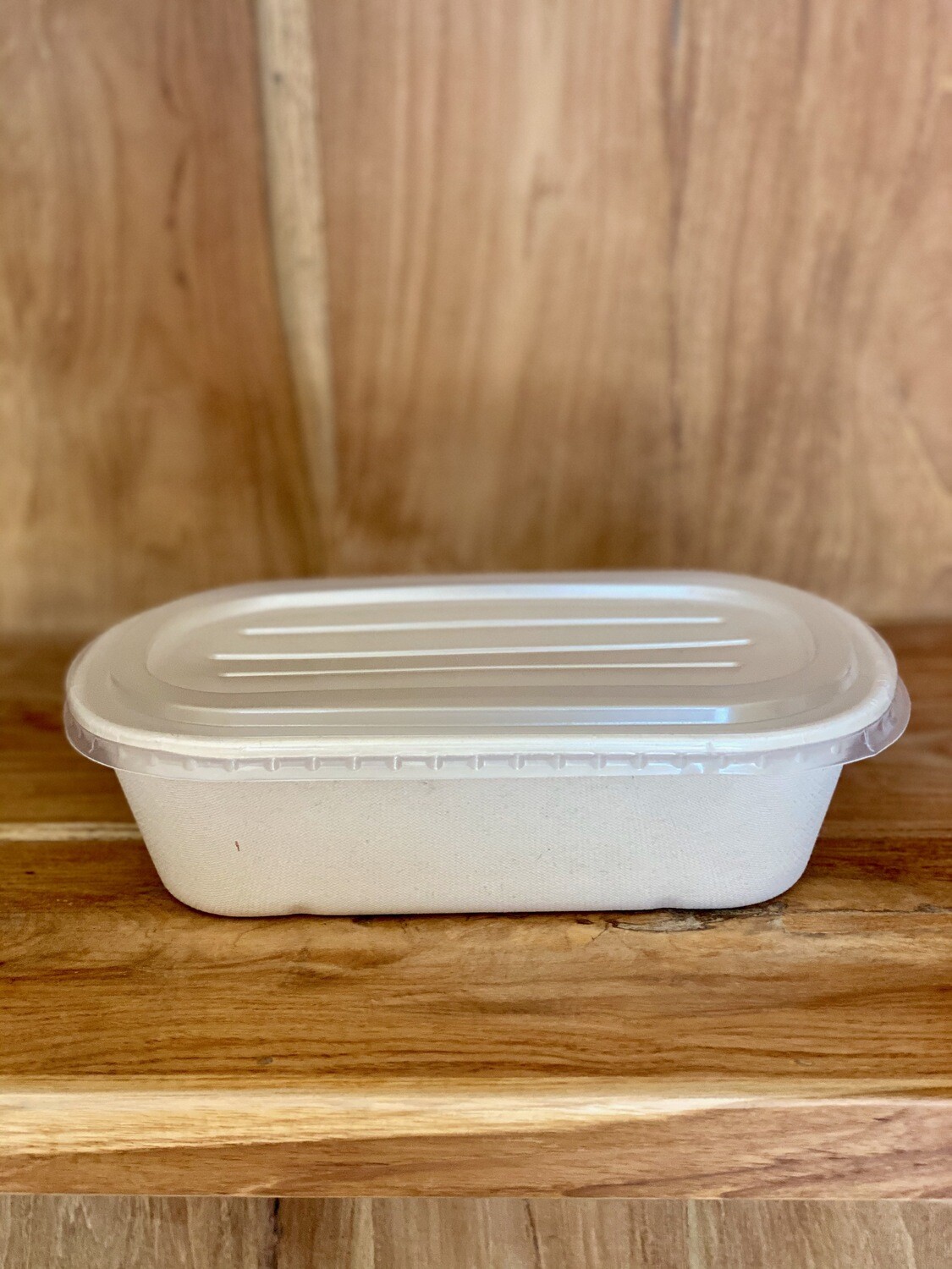 Bowl 1000 ML 1 Compartment with Lid - Case 500ct