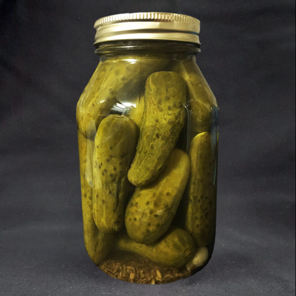 Pickle whole crisp 1gallon - case of 4 bottles