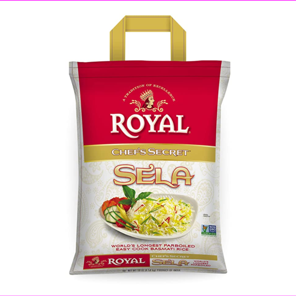 Royal Chef Secret Extra Long Sela Basmati Rice, 20 Pound Royal Chef Secret Extra Long Sela Basmati Rice, 20 Pound