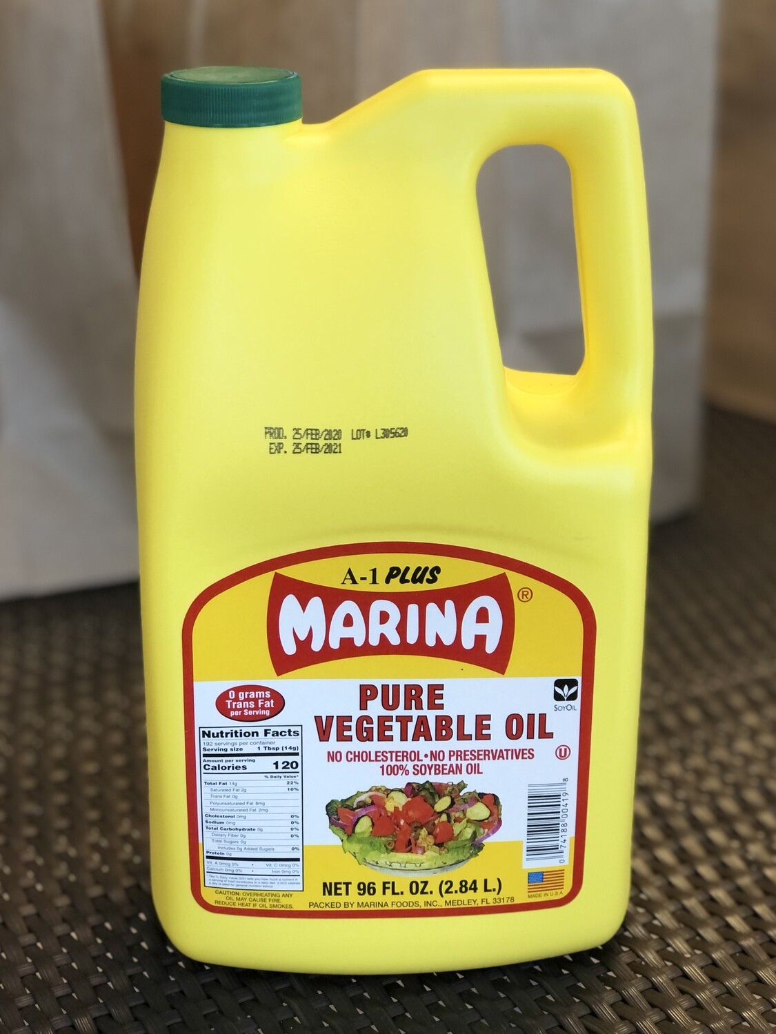 Pure Vegetable oil (100% Soybean) 6 x 96oz Pure Vegetable oil (100% Soybean) 6 x 96oz