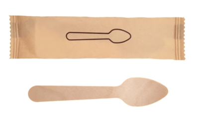 Birchwood Spoon Wrapped - case 500ct