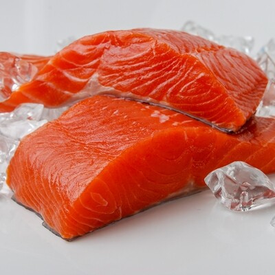 Fresh/Frozen US Wildcaught Salmon 6oz fillet Triar